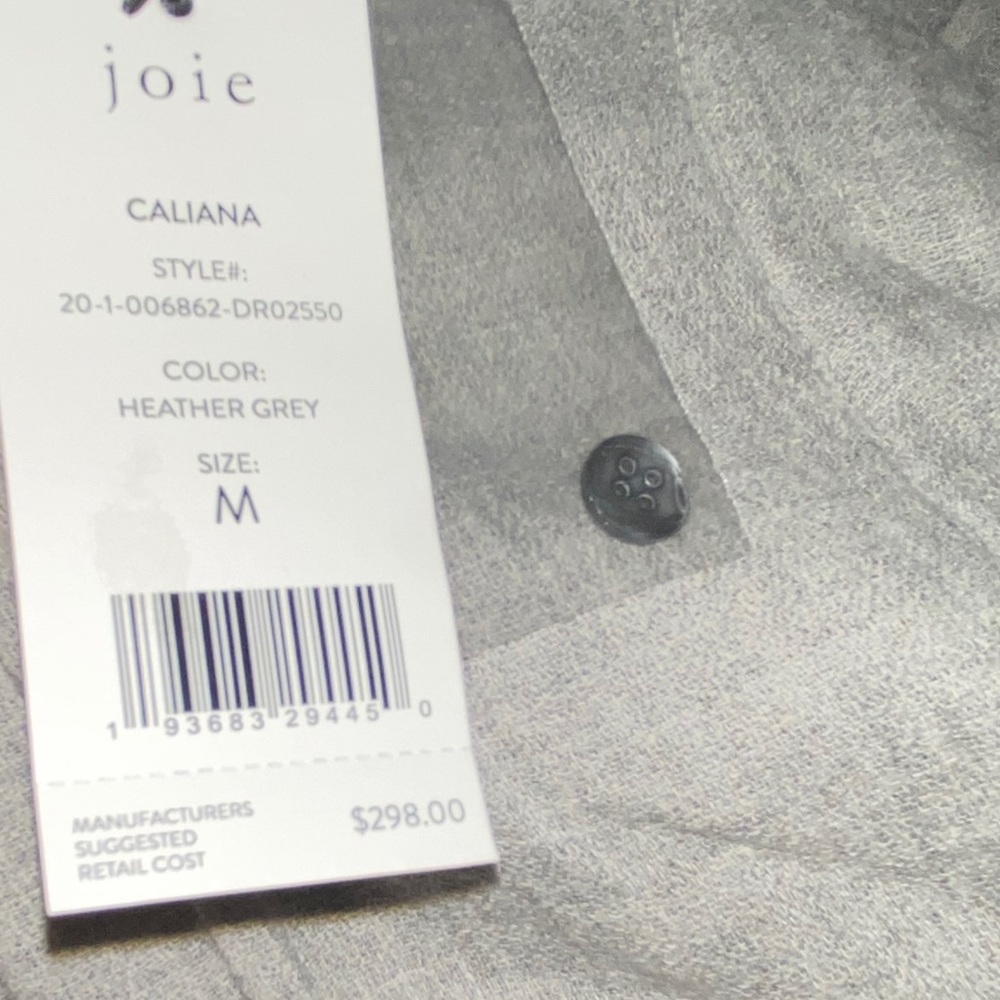 Joie Gray Ruffle Dress - Picture 8 of 10